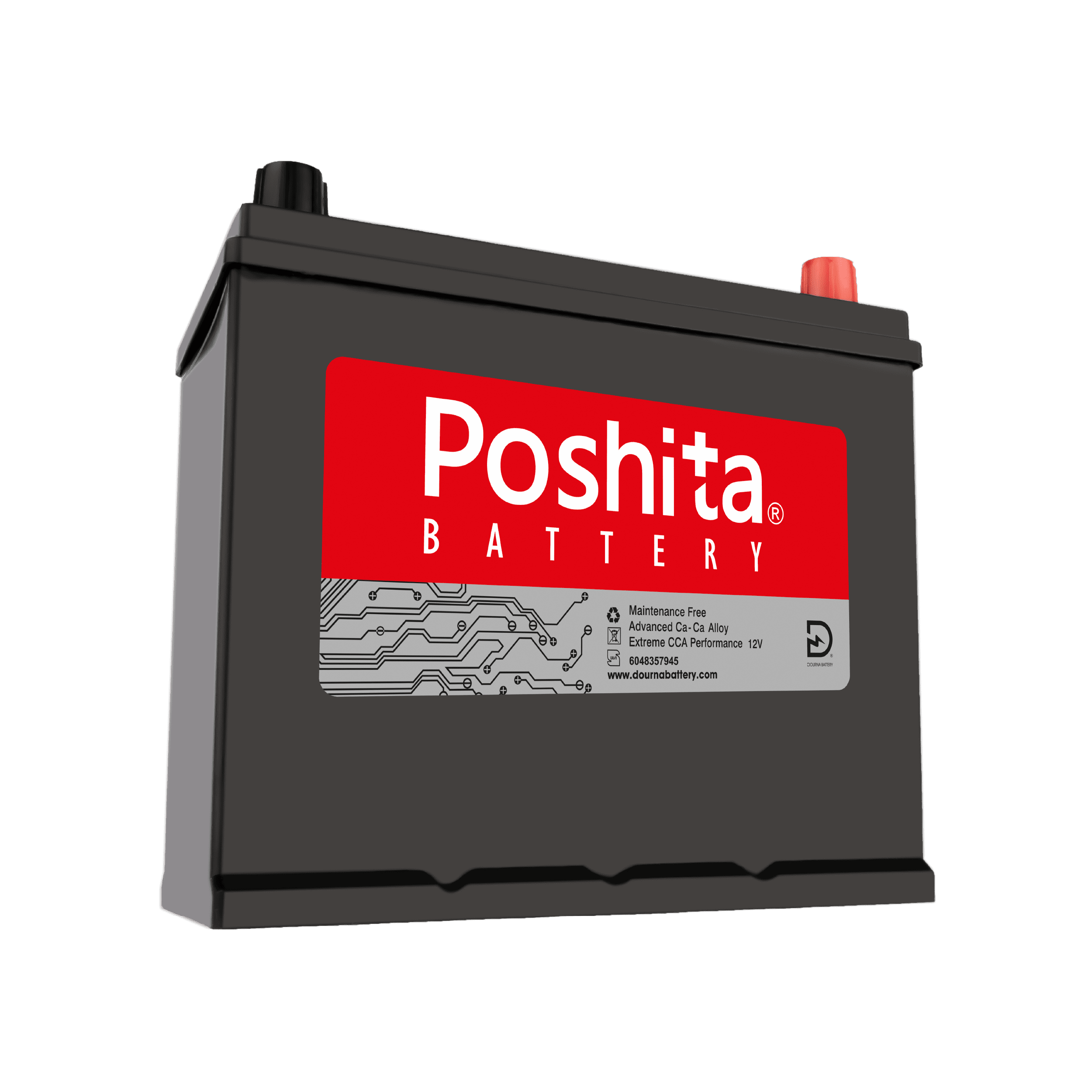 Poshita Capacity 45AH Type NS60 Battery